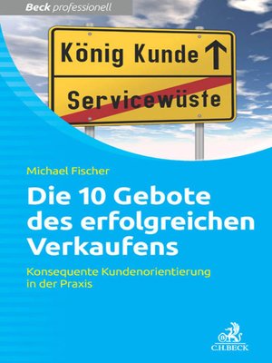 cover image of Die 10 Gebote erfolgreichen Verkaufens